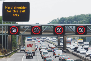 50 mph motorway restriction